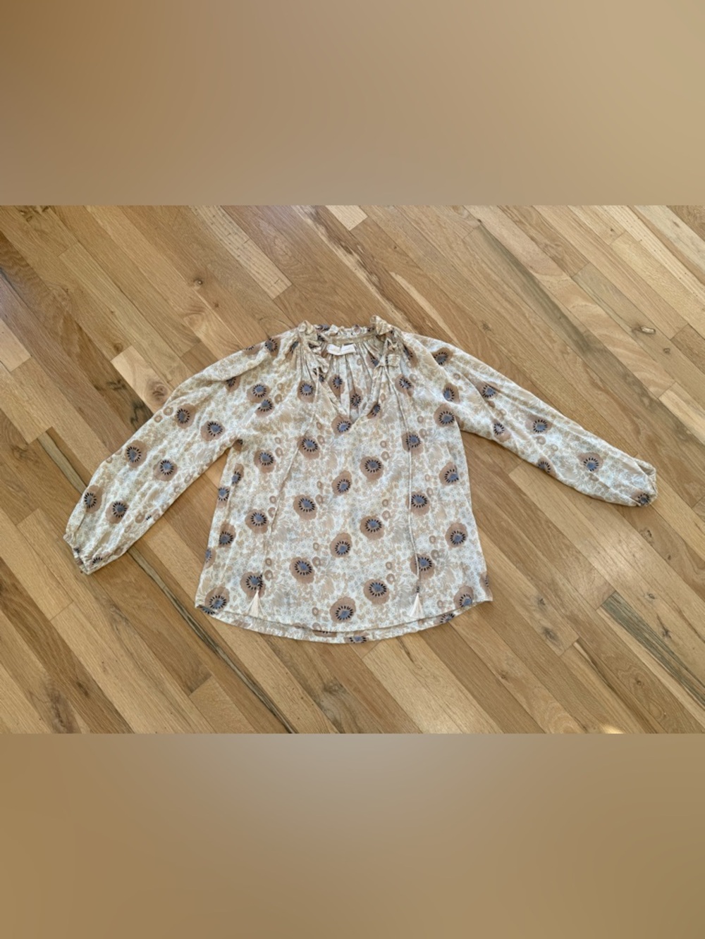 Natalie Martin Cotton Peasant Top